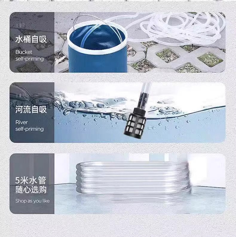 Wireless household lithium battery water gun car washing machine foreign trade cross-border special for car washing water gun portable water spray artifact