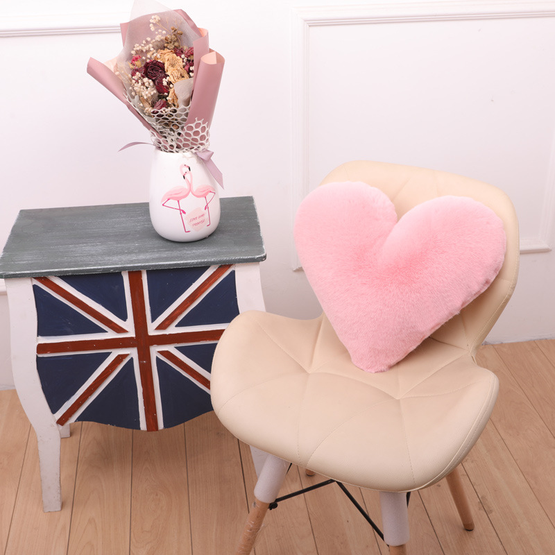 【毛絨抱枕】可愛仿兔毛抱枕星型抱枕毛絨玩具家具仿兔毛抱枕可