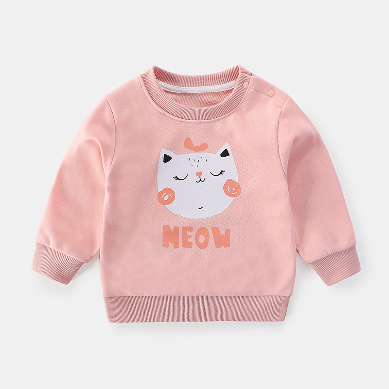 2022秋冬の新型子供服韓国版男女子供長袖tシャツの底のシャツがゆったりしています。|undefined