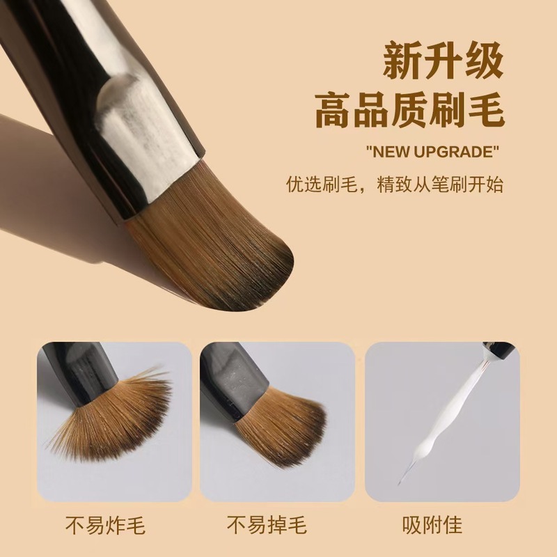 半透亚克力美甲笔刷套装晕染渐变笔光疗彩绘拉线笔美甲店专用批发|undefined