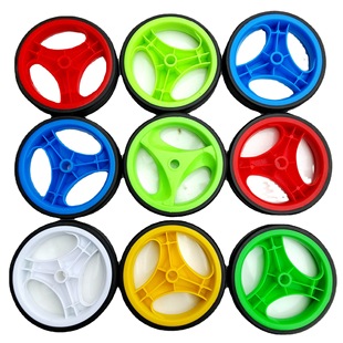 Baby carriage bicycle accessories herringbone wheel auxiliary wheel auxiliary wheel bracket spare parts riding supplies