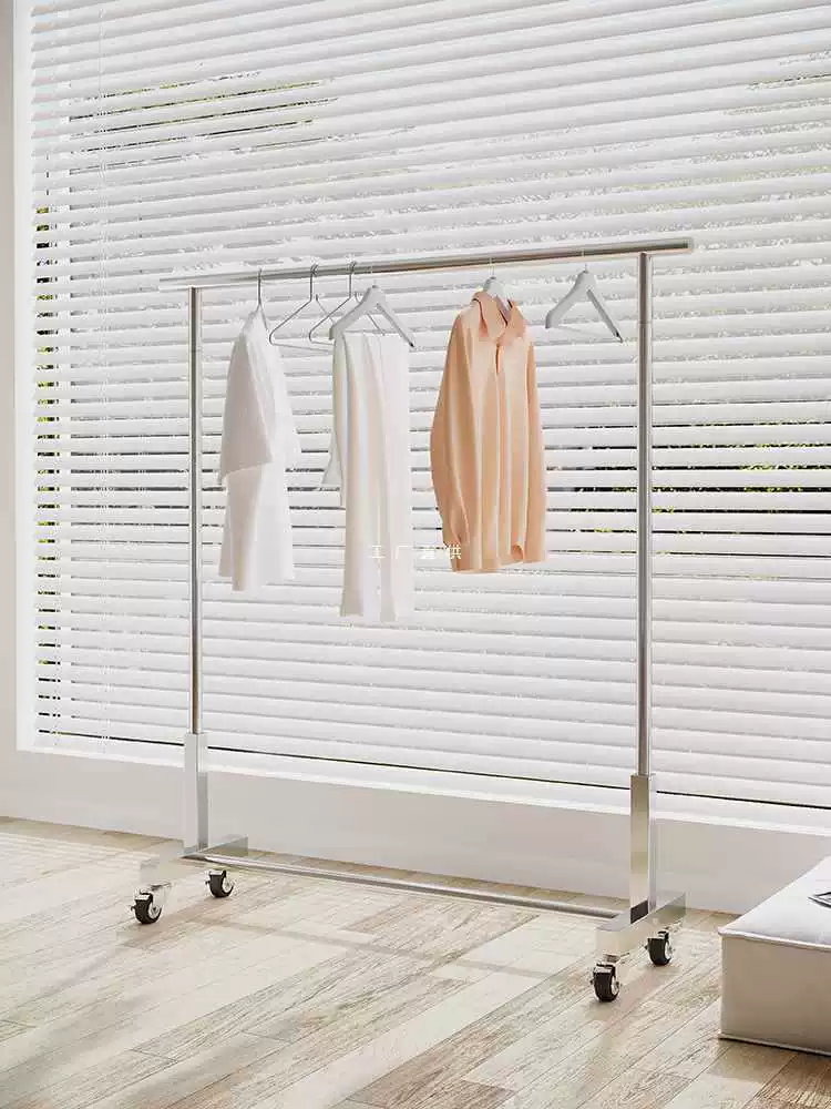 ✅ Напольная сушилка для белья из нержавеющей стали, усиленная, для дома, балкона, подвешивания одеял, мобильная