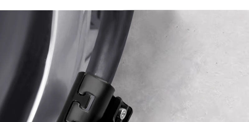 Widened Anti-Slip Motorcycle Modification Accessories Folding Foot Pedal for Electric Scooters, No Drilling Required