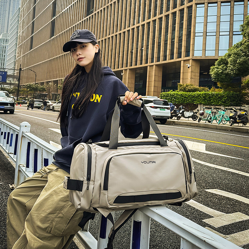 Mochila de viaje de negocios para hombres y mujeres, bolsa de equipaje de alojamiento para estudiantes de gran capacidad, bolsa de ejercicios de mano para el parto