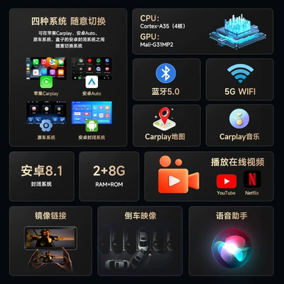 Wireless Car Navigation carplay – Simsiz CarPlay və Android Auto