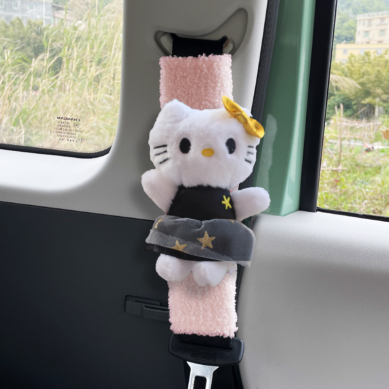Funda Protectora para Cinturón de Coche de Felpa para Cinturón de Seguridad