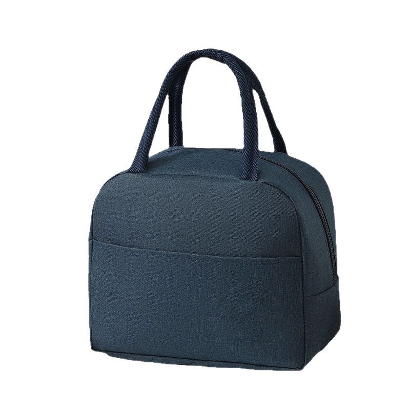 Bolsa de lonchera de tela Oxford portátil, bolsa de lonchera de aislamiento de película de aluminio, bolsa bento, bolsa de hielo, preservación de hielo, preservación de calor fresco, bolsa de hielo al por mayor, comercio exterior