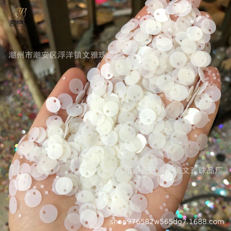 6mm-50mm辺穴亮片ビーズdiyビーズ泥スライム充填材服装装飾ビーズ|undefined