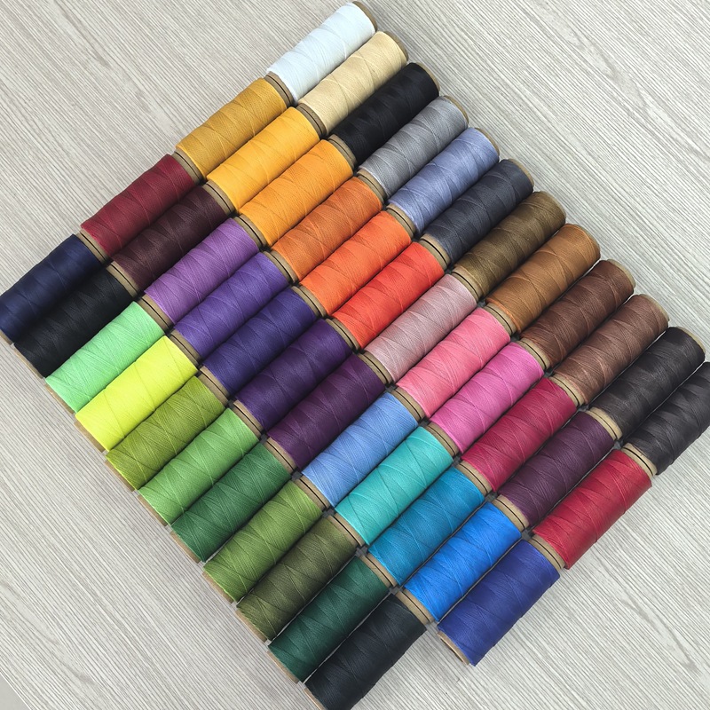 0.2MM扁蜡线涤纶线可烧结编织蜡线珠宝饰品线手工DIY/M20/40米