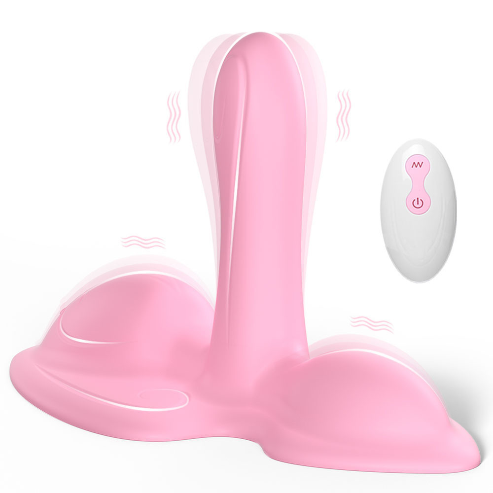 Remote Control Vibrating Dildo For Female Stimulation_voghion.com