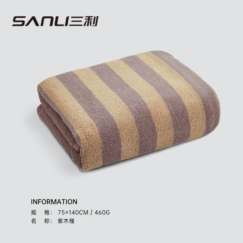 Sanli toallas regalo toallas de baño de algodón toallas de baño suaves absorbentes de agua grandes toallas de baño adultas teñidas