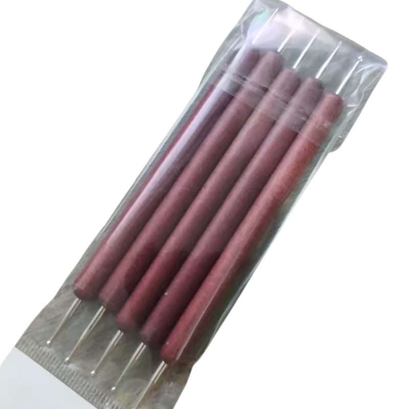 ソースファクトリー陶器ツール圧着ペン 5 点セット双頭ドットドリルペンフライングフラワーニードル DIY 陶器粘土彫刻ツール|undefined