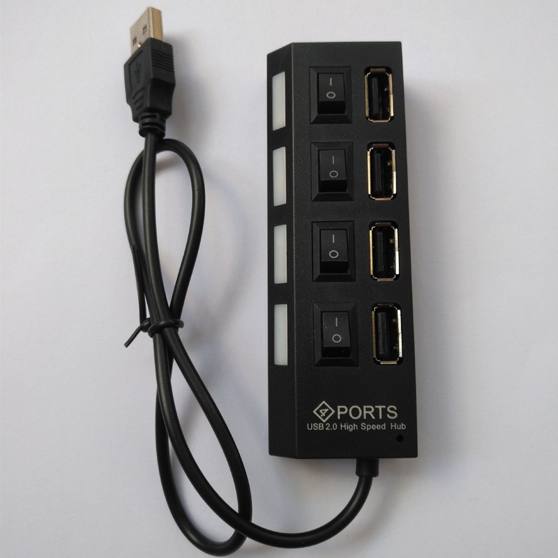 Usb hub 4ポートハブusb hubスプリッタusb4ポートスイッチ付きhub 4ポートスイッチhub|undefined