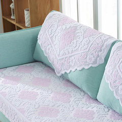 批發歐式蕾絲布藝沙發巾沙發靠背巾扶手巾蓋布沙發搭巾後背巾防塵
