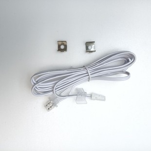 Welding-free embedded line lamp welding-free middle connection welding-free integrated crystal plug 10*10 slotted