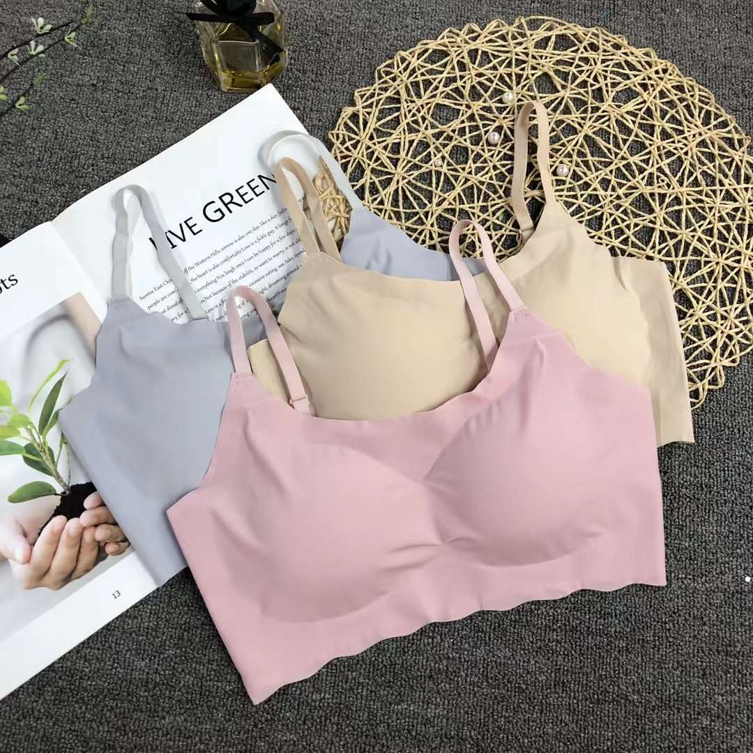 Nueva Seamless alta elástico Sling belleza de las mujeres chaleco inalámbrico yoga sujetador ropa interior deportiva al por mayor