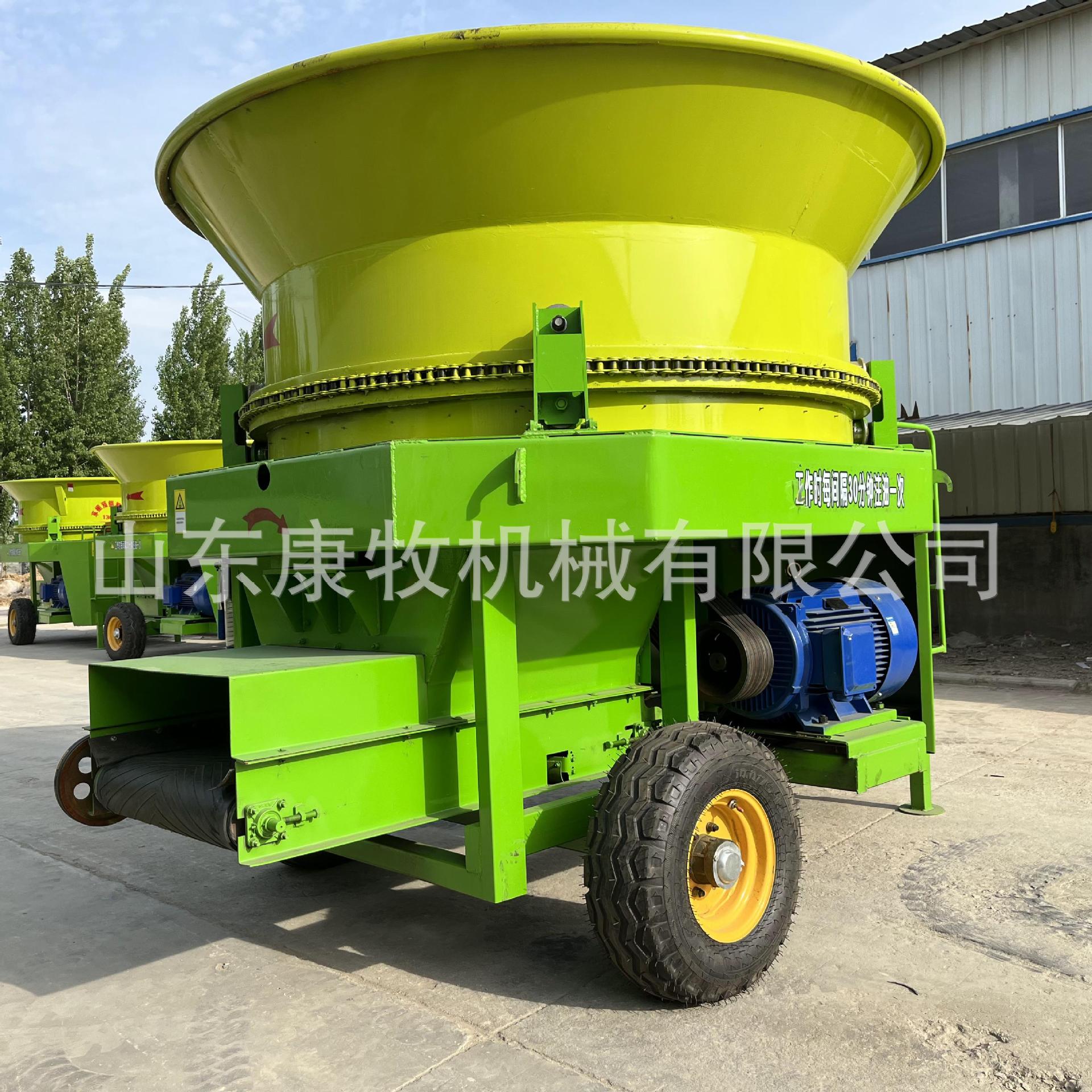 150型号圆盘粉草机 干湿两用秸秆粉碎机 养殖场草捆粉碎机