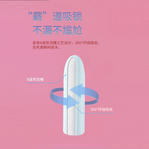 Wholesale origin manufacturer of sanitary tampons, catheter-type sanitary pads, cotton sticks, clean, convenient, high-flow disposable tampons
