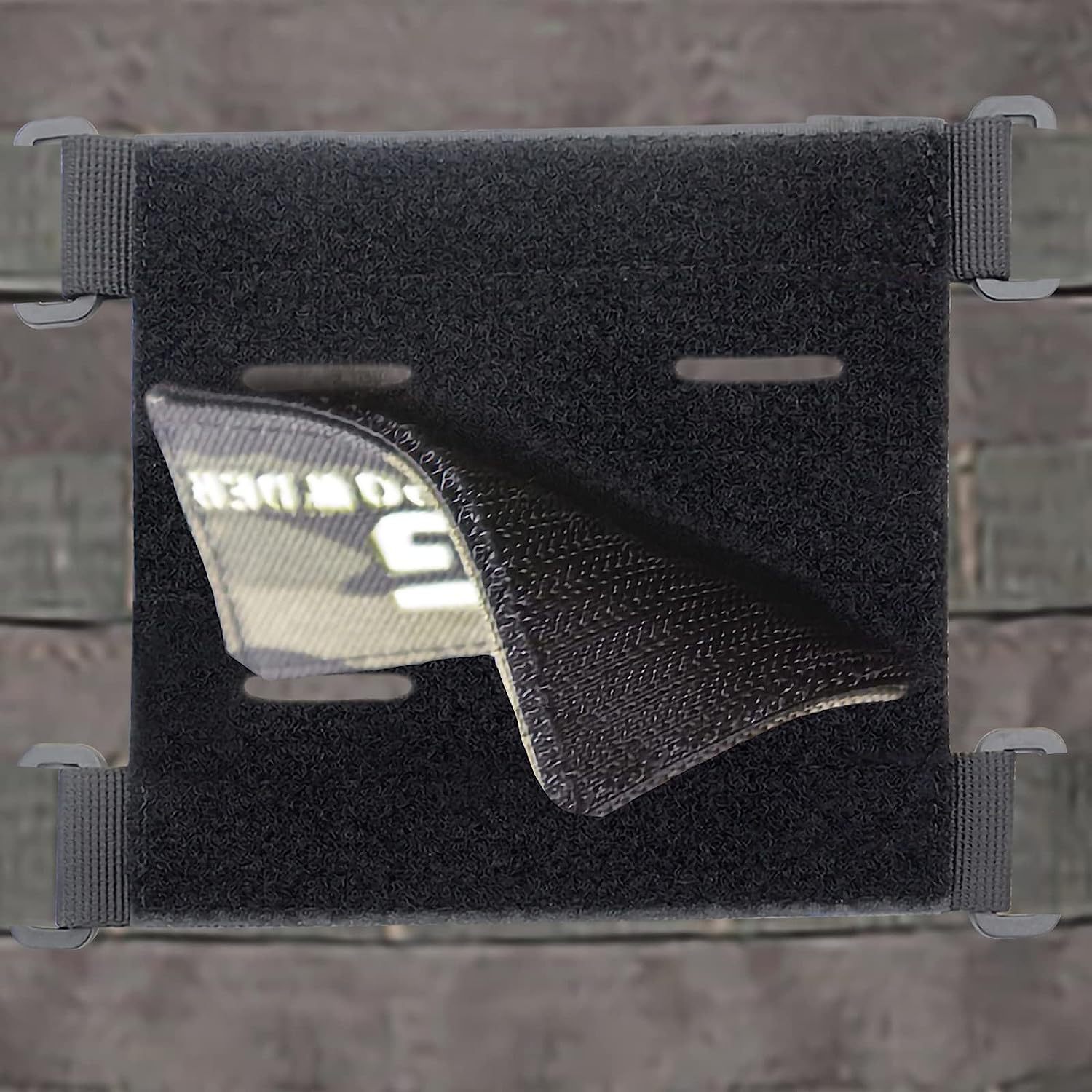 Velcro base morale badge base tactical vest functional Velcro base Molle patch plate with accessories