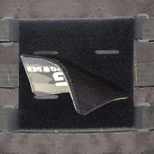 Velcro base morale badge base tactical vest functional Velcro base Molle patch plate with accessories
