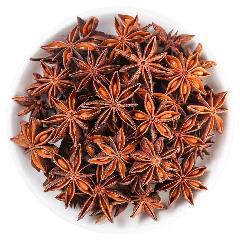 Dried Star Anise Ba Jiao Hui Xiang 500g Whole Chinese Spice for Braising Stews and Culinary Cooking in use