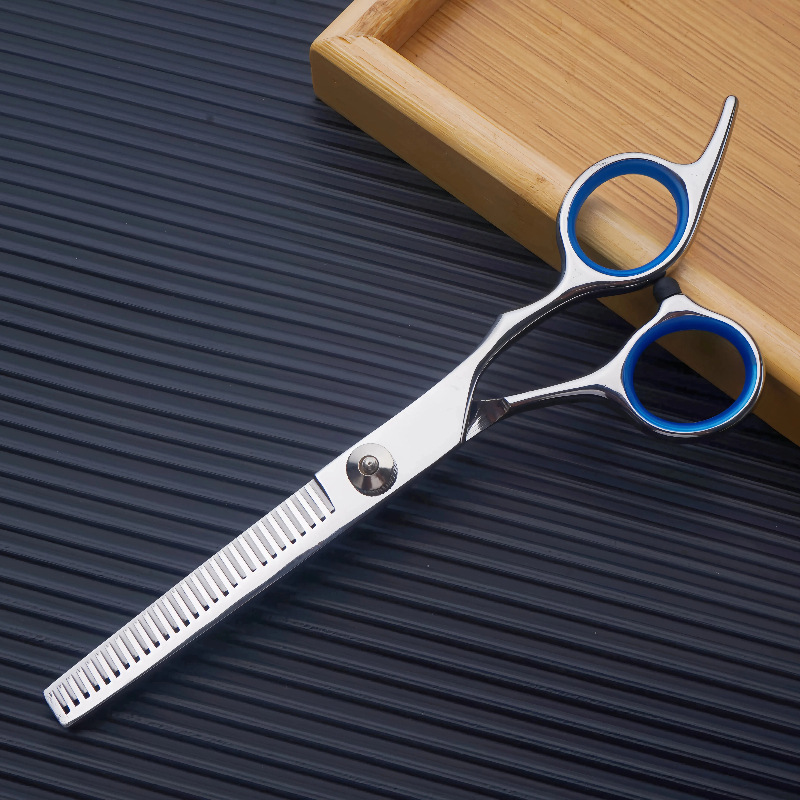 All steel integrated - dental scissors (white snail and blue circle)