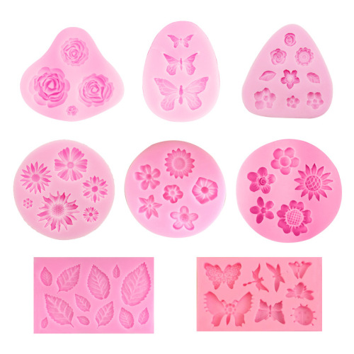 DIY flower shape aromatherapy stone food grade liquid silicone mold soap soap candle resin mold egg