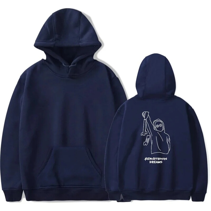 【Cross-Border European Size】Boywithuke Merch Sweatshirt Serotonin Dream Album Long-Sleeve Printed Sports Shirt