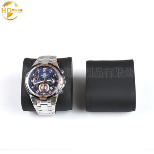 Watch Display Pillow Polyurethane Foam Soft Elastic Sun Pattern Watch Pillow Self-Skinning Black Flocking Sponge Watch Holder