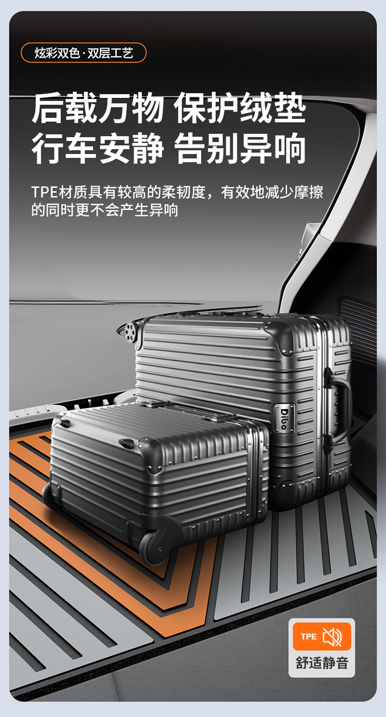 Suitable for Aion UT/UT super RT Y/Y PLUS i60, special colorful TPE car trunk mat