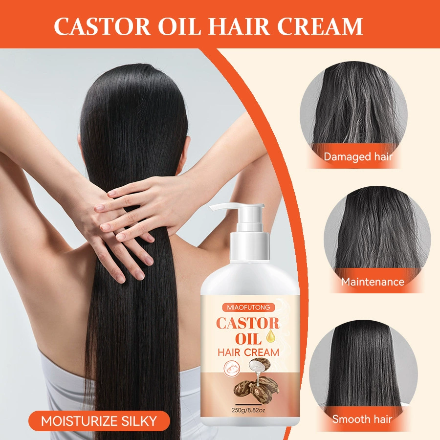 Трансграничный Black castor oil Черный касторовое масло маска для волос Увлажняющий шелковистые волосы Увлажняющий кондиционер для контроля масла