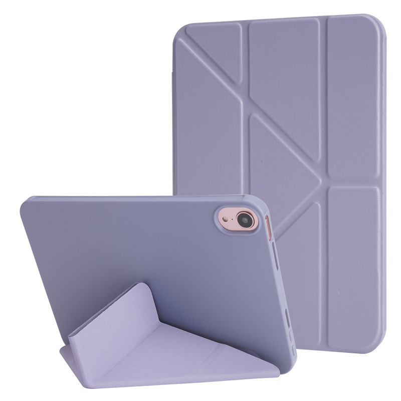 iPad air5 10.9变形Y折蜂巢TPU保护壳iPad 10.2磁吸保护套