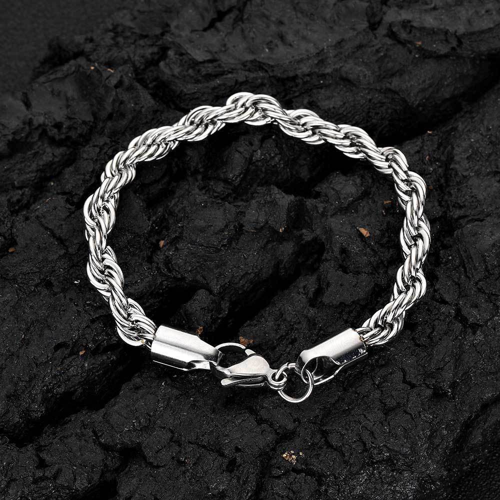 Colar de corrente dourada para homem estilo hip-hop aço_voghion.com