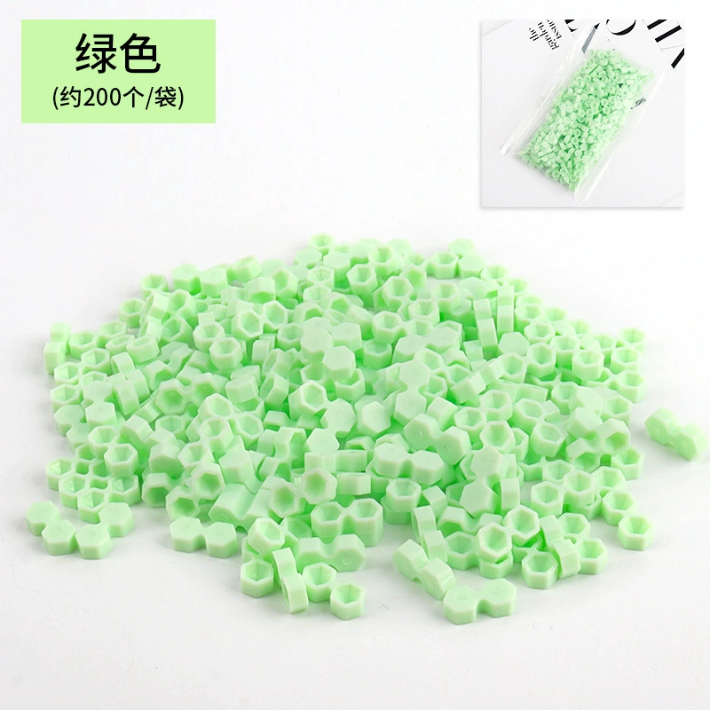 Eyelash Glue Dots — Single‑Use Micro Glue Cups, ~200 pcs Pack, Pastel Colors (Pink/Green/Purple/Yellow)