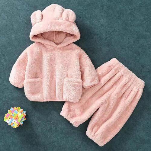 Children's clothing for girls, autumn and winter outfits for cute baby girls, padded outerwear for infants aged 0-1-2-3 years, princess baby sets