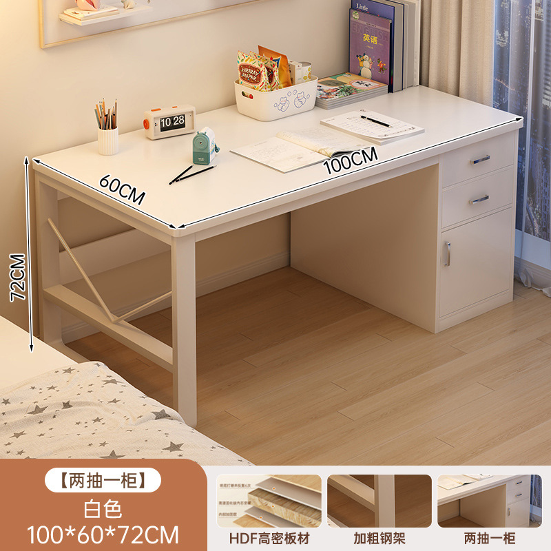 Escritorio de computadora escritorio doméstico escritorio de estudio escritorio combinado multifuncional escritorio de alquiler pequeño dormitorio escritorio de almacenamiento