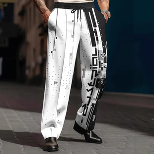 2024 New European and American Export Casual Versatile Fashion Trendy High-Quality Men's Casual Pants Mr10
