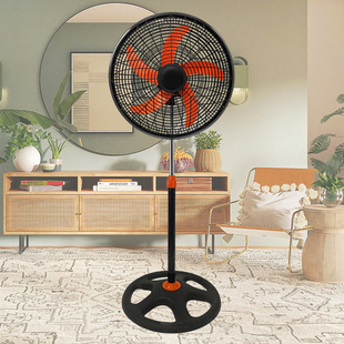 Lazy elf 18 inch floor fan electric fan high-power vertical shaking head floor fan wall-mounted fan South America 110V