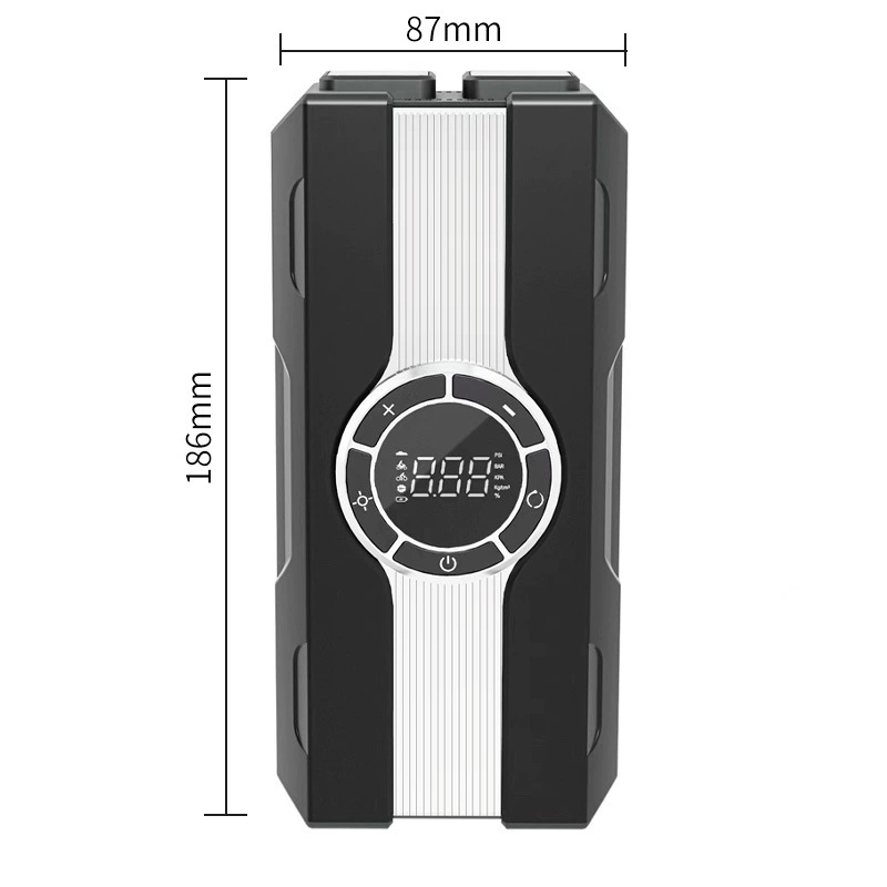 Wireless air pump, handheld inflatable lighter, tires, Amazon, with LED display