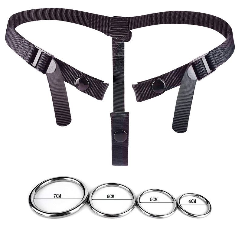 Triangle Ribbon Wear Pants Lala Sex Auxiliary Props Dildo Strap Lesbian Sex Goods Wholesale