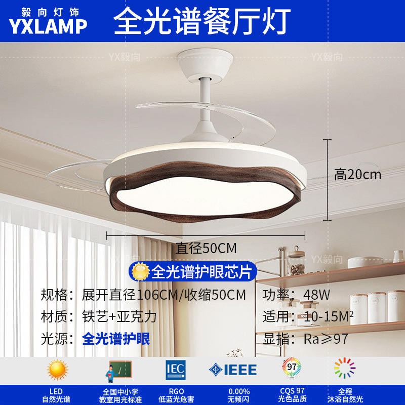 Luz de techo de la sala de estar retro