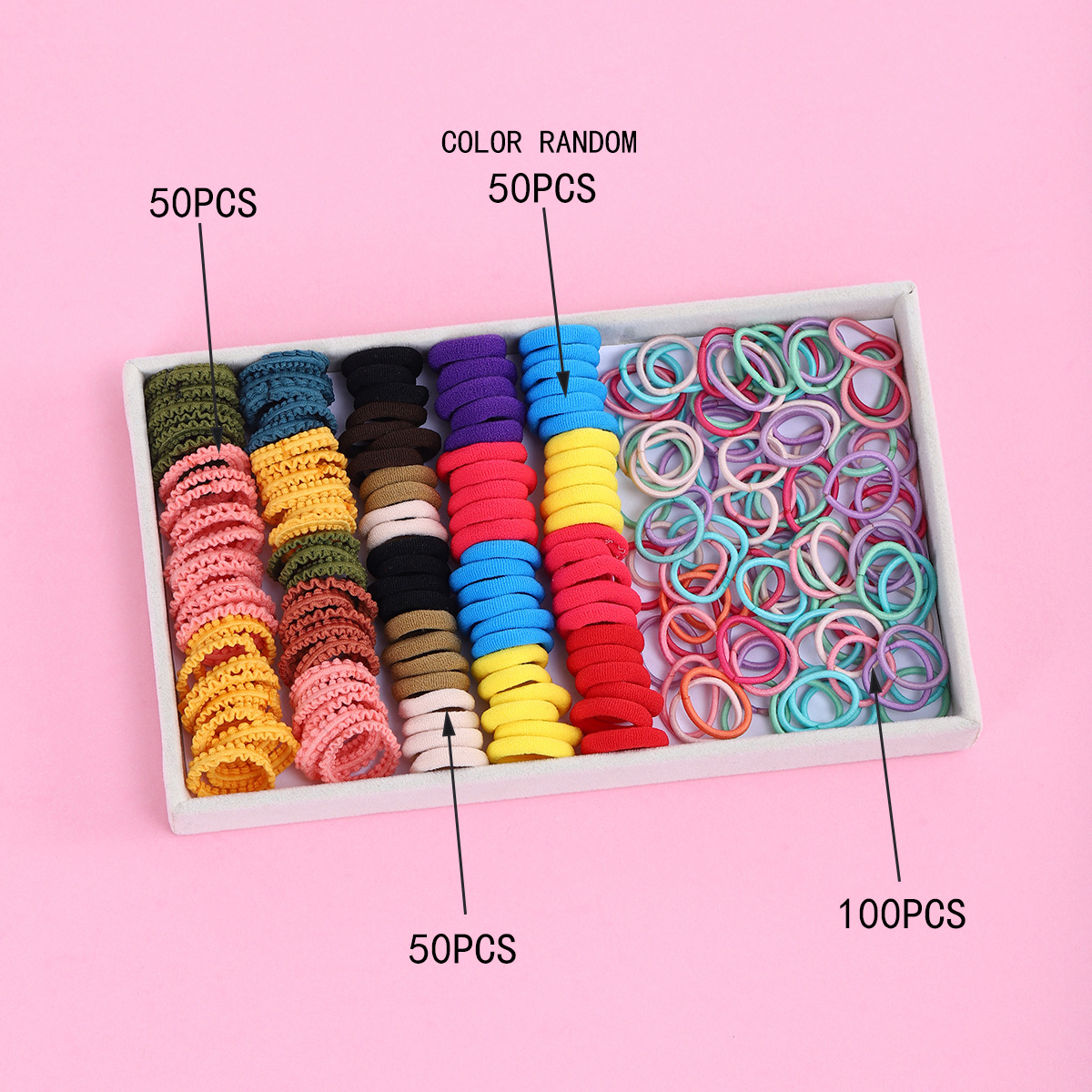 Joyas infantiles nuevas tarjetas de cabello princesa cabello cuerda de cabello bebé caja de regalo para niñas clip de borde coreano conjunto de joyería para el cabello