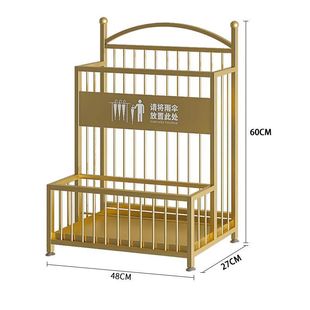 Umbrella Storage Rack Commercial Large-Capacity Hotel Lobby Classroom Sales Department Umbrella Bucket Umbrella Drain Storage Rack