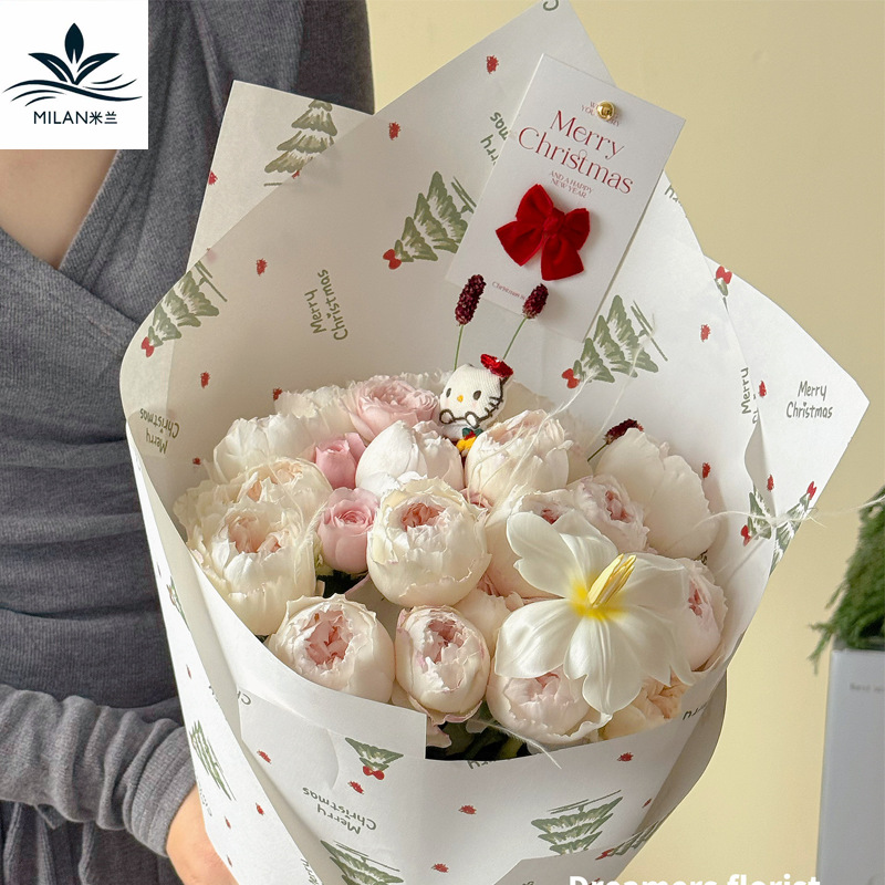 Navidad flores tarjetas de regalo tarjetas postales tarjetas de felicitación tarjetas de flores