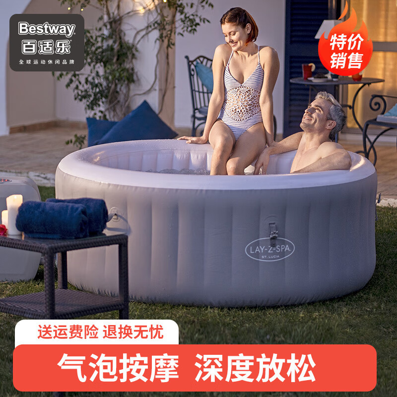 Bestway Large Thickened Family Swimming Pool Adult Inflatable Pool Paddling Pool Children's Swimming Pool Saint Lucie