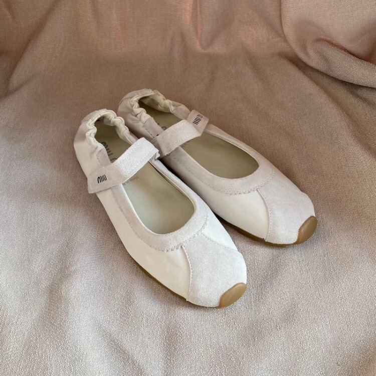 Joint Ballet Shoes Forrest Gump Training Shoes Flat Comfortable Fashion Casual Sports Lightweight White Shoes Low-top Shoes for Women Joint Ballet Shoes Forrest Gump Training Shoes Flat Comfortable Fashion Casual Sports Lightweight White Shoes Low-top Shoes for Women