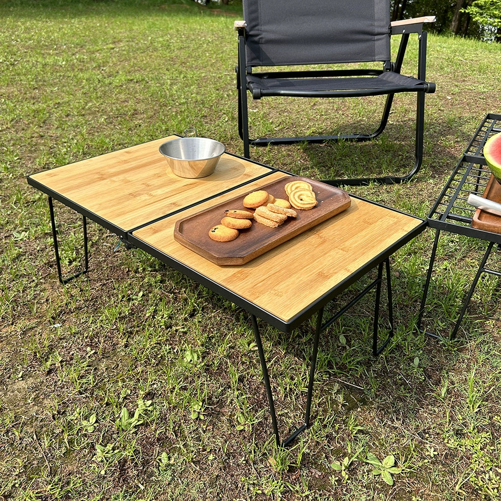 Складной Железный сетчатый стол Открытый складной стол Стеллаж для хранения Кемпинг Сетчатый стол для барбекю Портативный пробный открытый складной стол сливная стойка