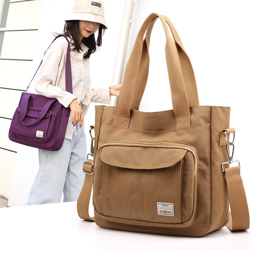 Women's Bags 2020 New Model Mother's Large Capacity Shoulder Handbag Crossbody Bag Nylon Fabric Casual Women's Shoulder Bag