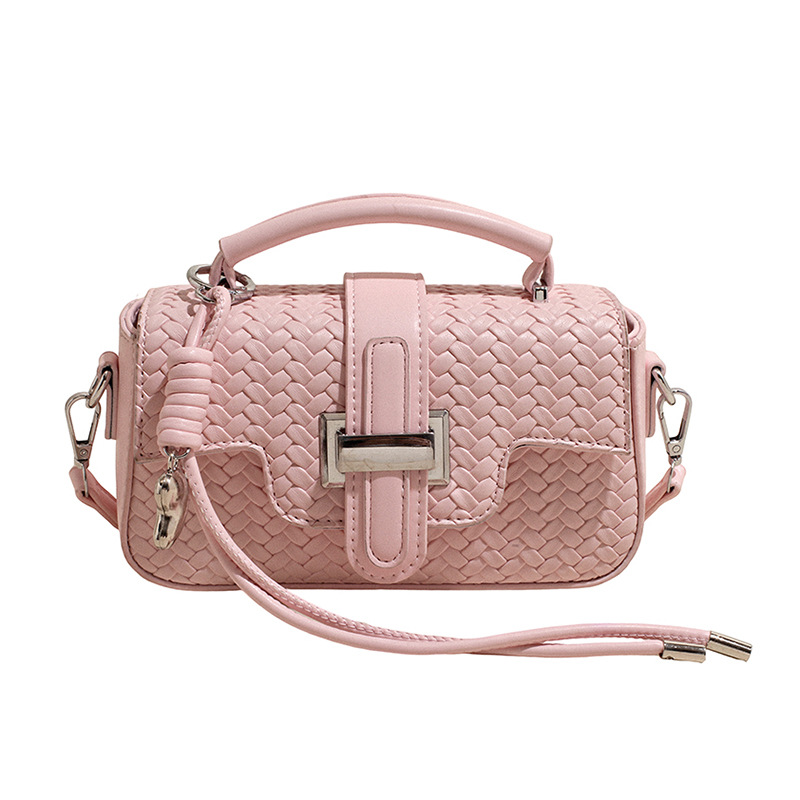 Casual coreano nicho tejido bolso de mano para mujeres 2026 nueva moda lujosa exquisita bolsa de mochila