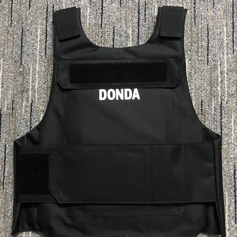 American Street Style Kanye Anti-Bump Vest Functional Vest Hip-Hop Kanye Donda Tactical Velcro Sleeveless Vest